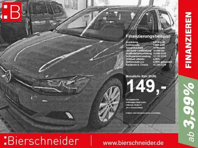 Gebraucht VW Polo Comfortline 116 PS (85 kW) 2019 Rot Kleinwagen