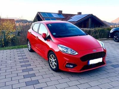 Second-hand Ford Fiesta ST-Line 101 CP (74 kW) 2018 Roșu Hatchback