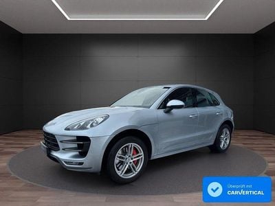 Rhodiumsilbermetallic Gebraucht 2014 Porsche Macan Turbo SUV | 34.990 € (Superpreis)