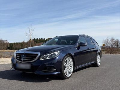 Usata Mercedes E350 Elegance 258 CV (189 kW) 2015 Blu Station wagon