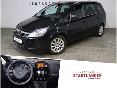 Gebraucht Opel Zafira Family 116 PS (85 kW) 2012 Schwarz Van / Kleinbus