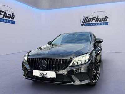 Brugt Mercedes C200 Night 160 HK (117 kW) 2019 Sort Sedan