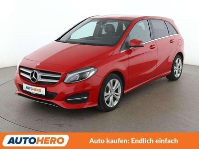 Brugt Mercedes B200 Urban 136 HK (100 kW) 2018 Rød MPV