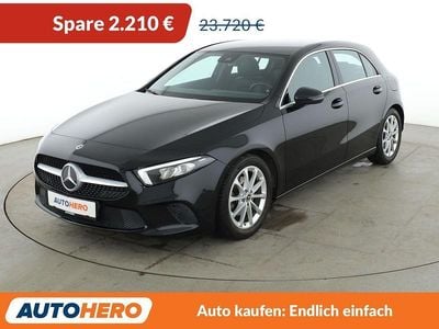 Gebraucht Mercedes A180 Progressive 136 PS (100 kW) 2020 Schwarz Limousine