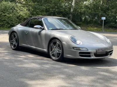 Gebraucht Porsche 997 354 PS (260 kW) 2005 Silber Cabrio