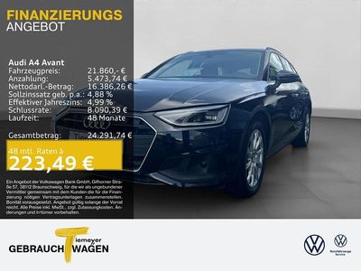 Gebraucht Audi A4 Ambiente 136 PS (100 kW) 2022 Schwarz Kombi