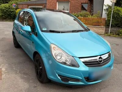 Gebraucht Opel Corsa Edition 90 PS (66 kW) 2010 Blau Kleinwagen