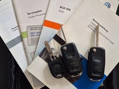 Gebraucht VW Caddy Life 105 PS (77 kW) 2010 Weiß Van / Kleinbus