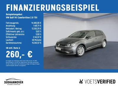 Gebraucht VW Golf VII Comfortline 150 PS (110 kW) 2017 Grau Limousine
