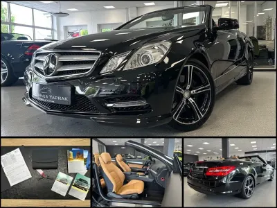 Używany Mercedes E250 Sport 204 KM (150 kW) 2013 Czarny Kabriolet
