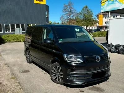 Brugt VW T6 Highline 204 HK (150 kW) 2016 Sort Van