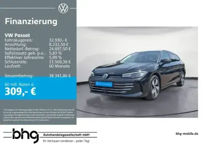 Gebraucht VW Passat Business 150 PS (110 kW) 2025 Schwarz Kombi