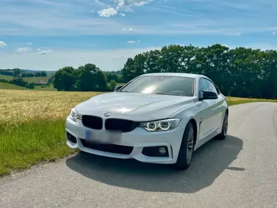 Gebraucht BMW 420 Sport Line 184 PS (135 kW) 2014 Weiß Coupé