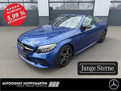 Begagnad Mercedes C200 AMG 184 HK (135 kW) 2022 Blå Cab