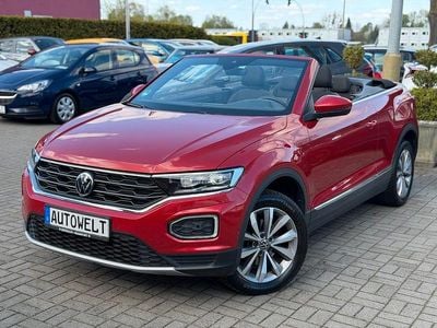 Usata VW T-Roc Cabriolet Style 150 CV (110 kW) 2020 Rosso Cabrio