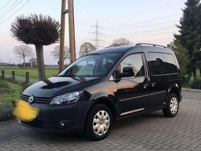Gebraucht VW Caddy Trendline 75 PS (55 kW) 2011 Schwarz Van / Kleinbus