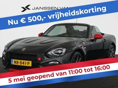 Second-hand Abarth 124 Spider 170 CP (125 kW) 2017 Negru Cabrio