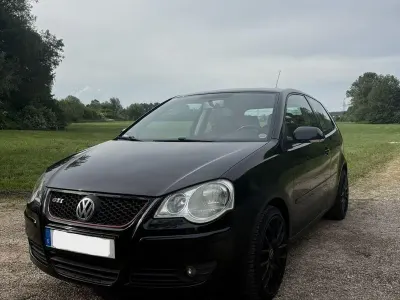 Gebraucht VW Polo Sportline 105 PS (77 kW) 2008 Schwarz Kleinwagen