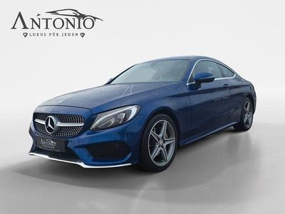 Gebraucht Mercedes C220 AMG line 170 PS (125 kW) 2016 Blau Coupé