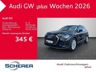 Gebraucht Audi Q3 Ambiente 150 PS (110 kW) 2025 Mythosschwarz metallic (metallic) SUV