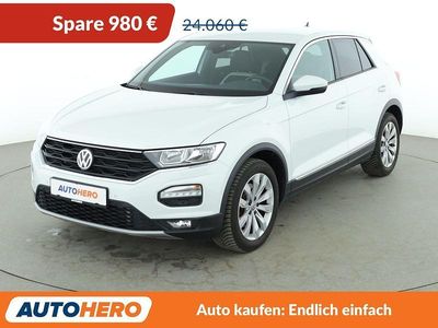 Gebraucht VW T-Roc Sportline 190 PS (139 kW) 2019 Weiß SUV