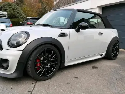 Gebraucht Mini John Cooper Works Cabriolet 211 PS (155 kW) 2014 Silber Cabrio