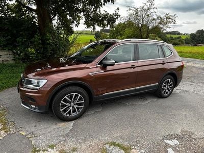 Usata VW Tiguan Allspace Comfortline 190 CV (139 kW) 2018 Marrone SUV