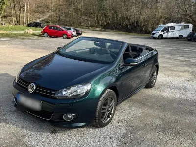Gebraucht VW Golf Cabriolet 105 PS (77 kW) 2016 Grün Cabrio