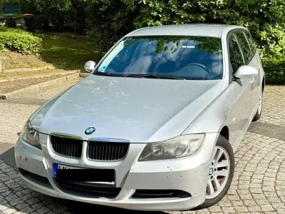 Gebraucht BMW 320 177 PS (130 kW) 2007 Silber Kombi