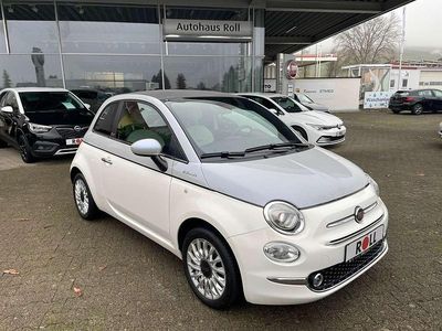 Gelato weiß/ lunar grau Gebraucht 2021 Fiat 500C Dolcevita Cabrio | 14.250 € (Etwas zu teuer)