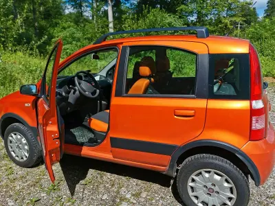 Gebraucht Fiat Panda 75 PS (55 kW) 2009 Orange Kleinwagen