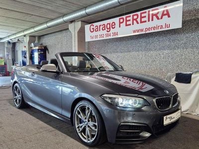 Usata BMW M240 M Sport 340 CV (250 kW) 2018 Grigio Cabrio