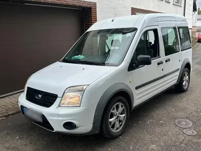 Gebraucht Ford Tourneo Connect 90 PS (66 kW) 2010 Weiß Van / Kleinbus