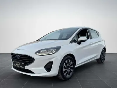 Gebraucht Ford Fiesta Titanium 125 PS (91 kW) 2023 Weiß Kleinwagen