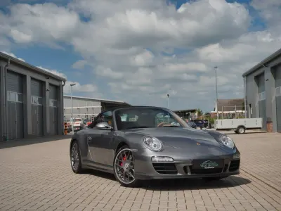 Gebraucht Porsche 997 408 PS (300 kW) 2011 Grau Cabrio