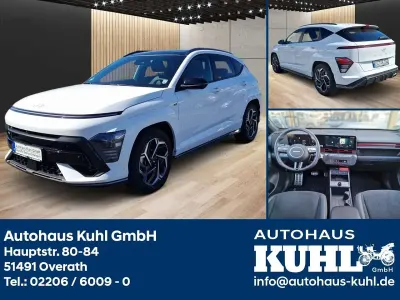 Gebraucht Hyundai Kona N Line 199 PS (146 kW) 2023 Serenity white SUV