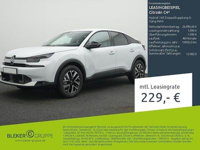 Okenit weiß metallic Neu 2026 Citroën C4 Limousine | 26.990 €