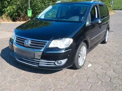 Gebraucht VW Touran Highline 140 PS (102 kW) 2007 Schwarz Van / Kleinbus