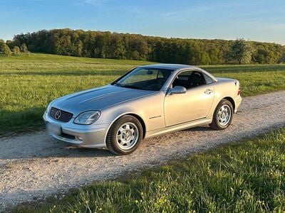 Brugt Mercedes SLK200 163 HK (119 kW) 2003 Sølv Cabriolet