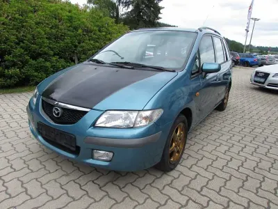 Gebraucht Mazda Premacy 114 PS (83 kW) 1999 Blau Van / Kleinbus