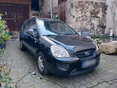 Gebraucht Kia Carens 144 PS (105 kW) 2007 Schwarz Van / Kleinbus
