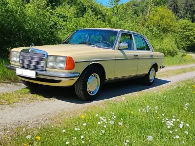 Brugt Mercedes E280 177 HK (130 kW) 1976 Gul Sedan