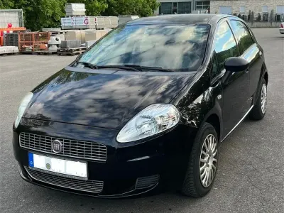 Gebraucht Fiat Punto Active 77 PS (56 kW) 2009 Schwarz Kleinwagen