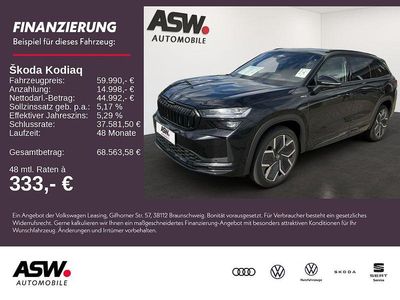 Schwarz Neu 2025 Skoda Kodiaq SportLine SUV | 59.990 €