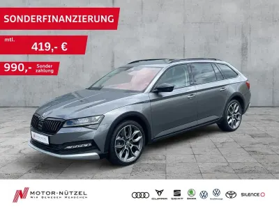 Gebraucht Skoda Superb Scout 4x4 200 PS (147 kW) 2023 Graphitegrau metallic Kombi