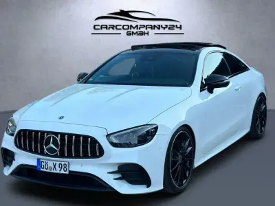 Gebraucht Mercedes E220 AMG line 194 PS (142 kW) 2021 Weiß Coupé