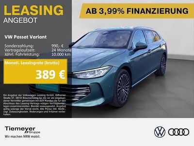 Grün Gebraucht 2025 VW Passat Elegance Kombi | 38.790 € (Fairer Preis)