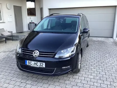 Brugt VW Sharan Trendline 150 HK (110 kW) 2018 Sort MPV