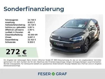 Gebraucht VW Touran Highline 150 PS (110 kW) 2023 Uranograu Van / Kleinbus