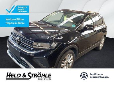 Deep black perleffekt (metallic) Gebraucht 2025 VW T-Cross Goal SUV | 20.430 € (Guter Preis)